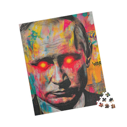 Puzzle - Russian President Devil Eyes
