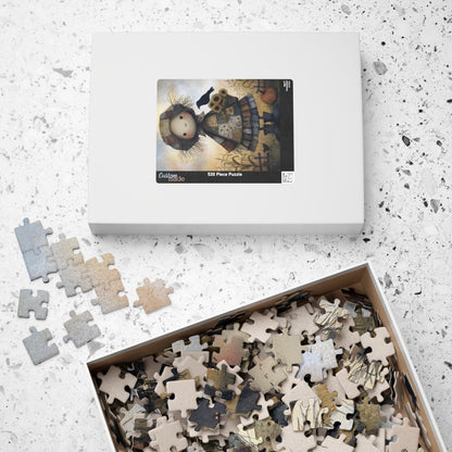 Charming Seasonal Puzzle, 110, 252, 520, 1014-piece, Autumn Vibes, Family Game Night, Thanksgiving Decor, Cozy Home Activity