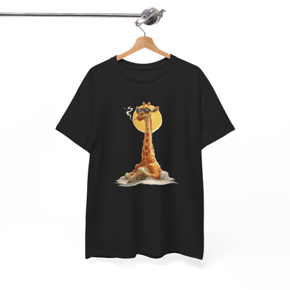 Cool Giraffe Graphic Tee, Unisex Funny Shirt, Casual Summer Top