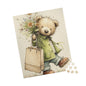 Adorable Bear Puzzle - 110 to 1014 Piece Options, Family Game Night, Gift for Kids, Cozy Home Decor, Relaxing Activity