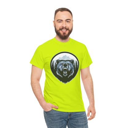 Majestic Bear Graphic Tee | Unisex Heavy Cotton Shirt, Animal Lover Gift, Outdoor Adventure Wear, Nature Lover Apparel, Birthday Gift, [...]