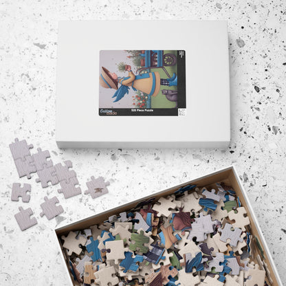 Charming Fairy Garden Puzzle - 110, 252, 520, 1014-piece | Whimsical Decor, Gift for Garden Lovers,Relaxation Activity