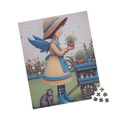 Charming Fairy Garden Puzzle - 110, 252, 520, 1014-piece | Whimsical Decor, Gift for Garden Lovers,Relaxation Activity
