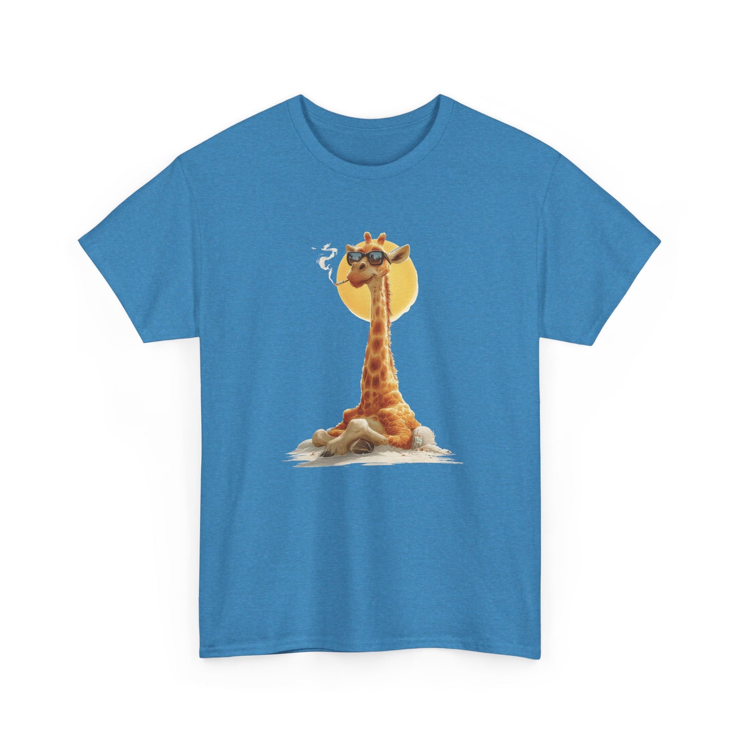 Cool Giraffe Graphic Tee, Unisex Funny Shirt, Casual Summer Top