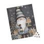 Winter Wonderland Gnome Puzzle, Holiday Gift Idea, Christmas Decor, Stress Relief Game, Fun Indoor Game