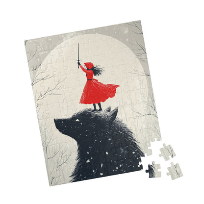 Puzzle - Little Red Riding Hood vs Big Bad Wolf