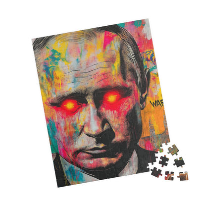Puzzle - Russian President Devil Eyes