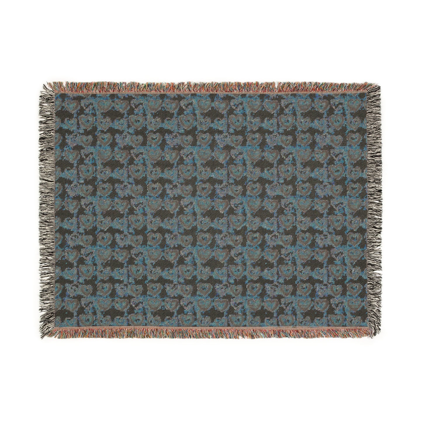Cozy Woven Blanket for Home Decor, Perfect for Gift Giving, Rustic Style Throw, Comfortable Family Quilt, Holiday Present
