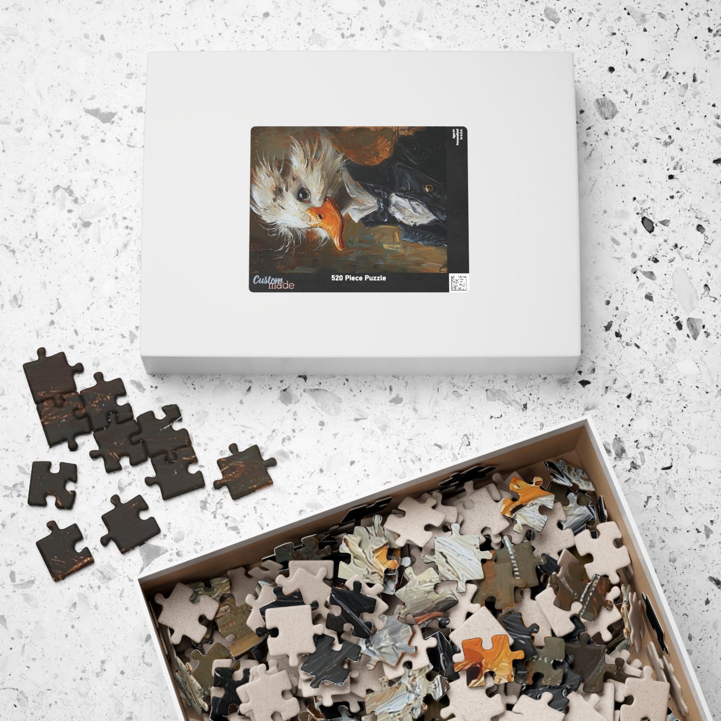 Whimsical Duck Puzzle - Fun Home Activity, Gift for Adults/Kids, 110-1014 pieces for Family Game Nights