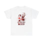 True Crime Tee, Detective Shirt for Crime Lovers, 'I'm ok, it's not my blood'