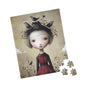 Artistic Puzzle with Retro Emo Design, Perfect Gift for Puzzle Lovers, Home Decoration, Relaxation, Unique Artwork