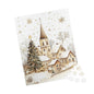 Winter Wonderland Puzzle Set - 110, 252, 520, 1014-piece, Holiday Family Fun, Cozy Home Decor, Christmas Gift, Seasonal Activity