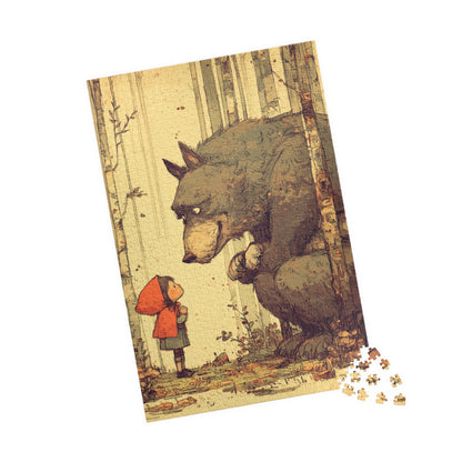 Woodland Adventure Puzzle - 110, 252, 520, 1014-piece, Family Game, Children's Gift, Nature Decor, Indoor Activity