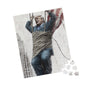 Puzzle - Donald Trump Riding USA Parachute Flag