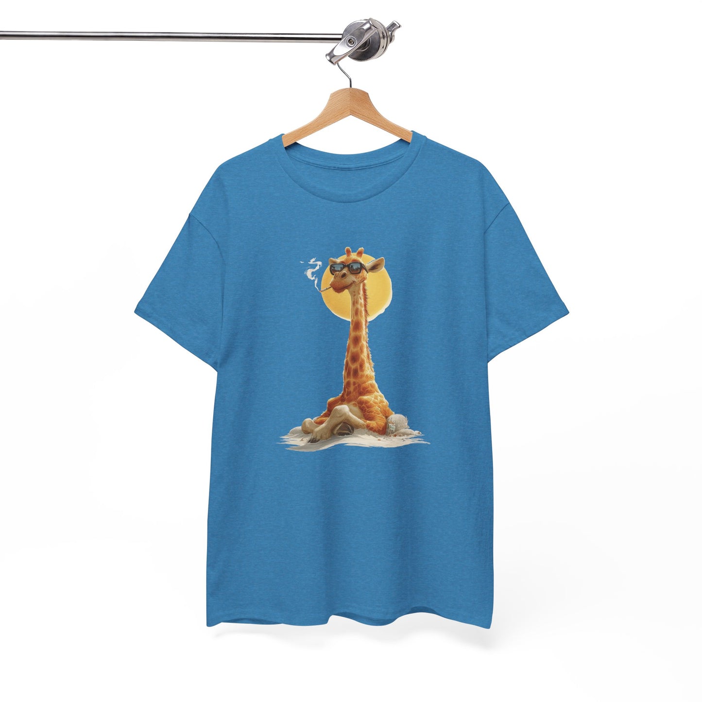 Cool Giraffe Graphic Tee, Unisex Funny Shirt, Casual Summer Top