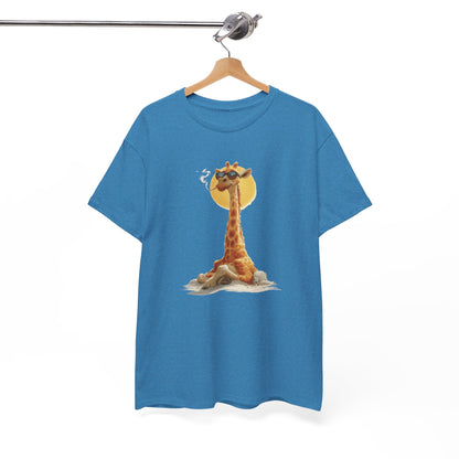 Cool Giraffe Graphic Tee, Unisex Funny Shirt, Casual Summer Top