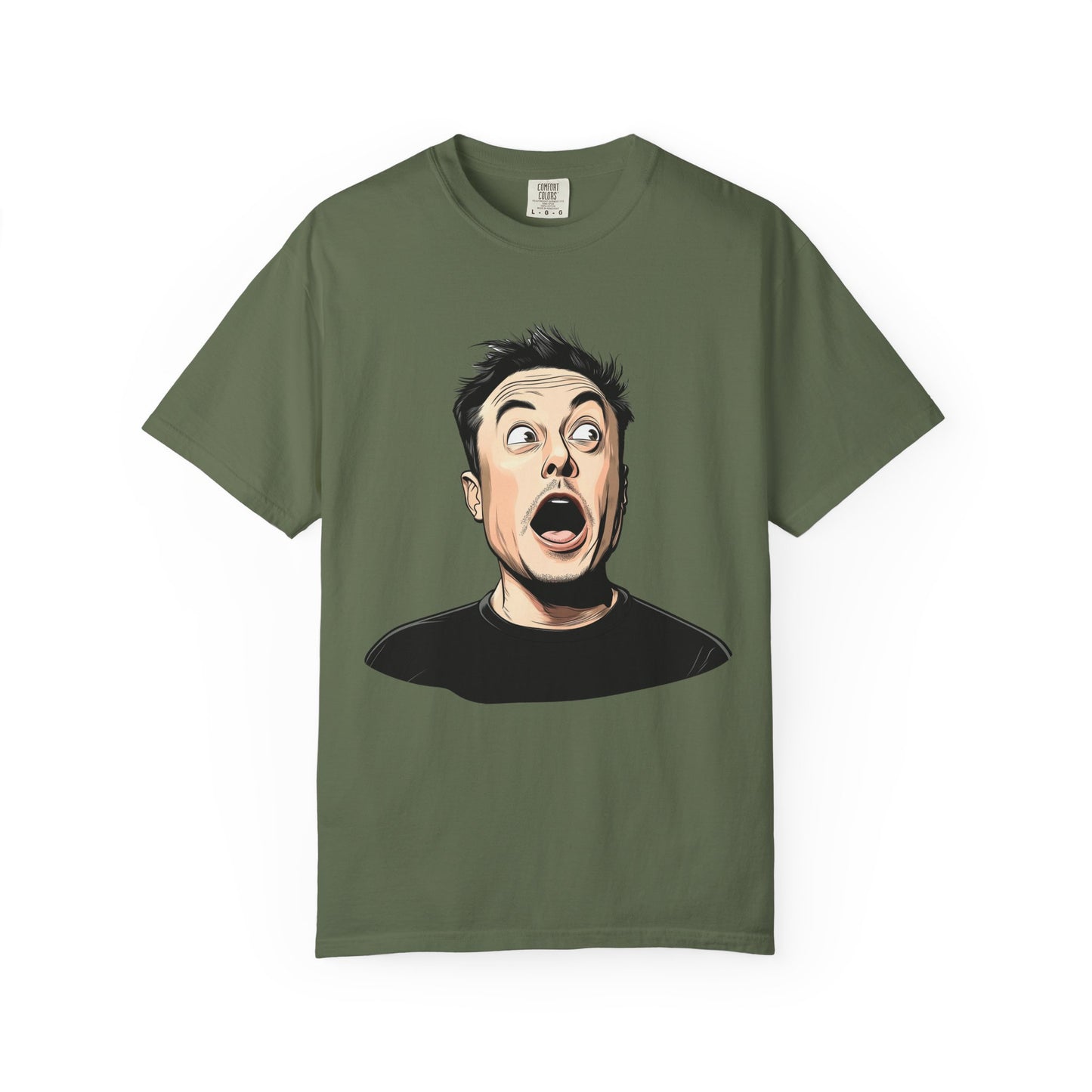 Elon Musk Shocked Expression Unisex T-shirt