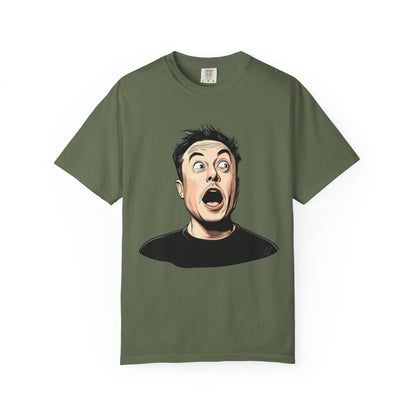 Elon Musk Shocked Expression Unisex T-shirt