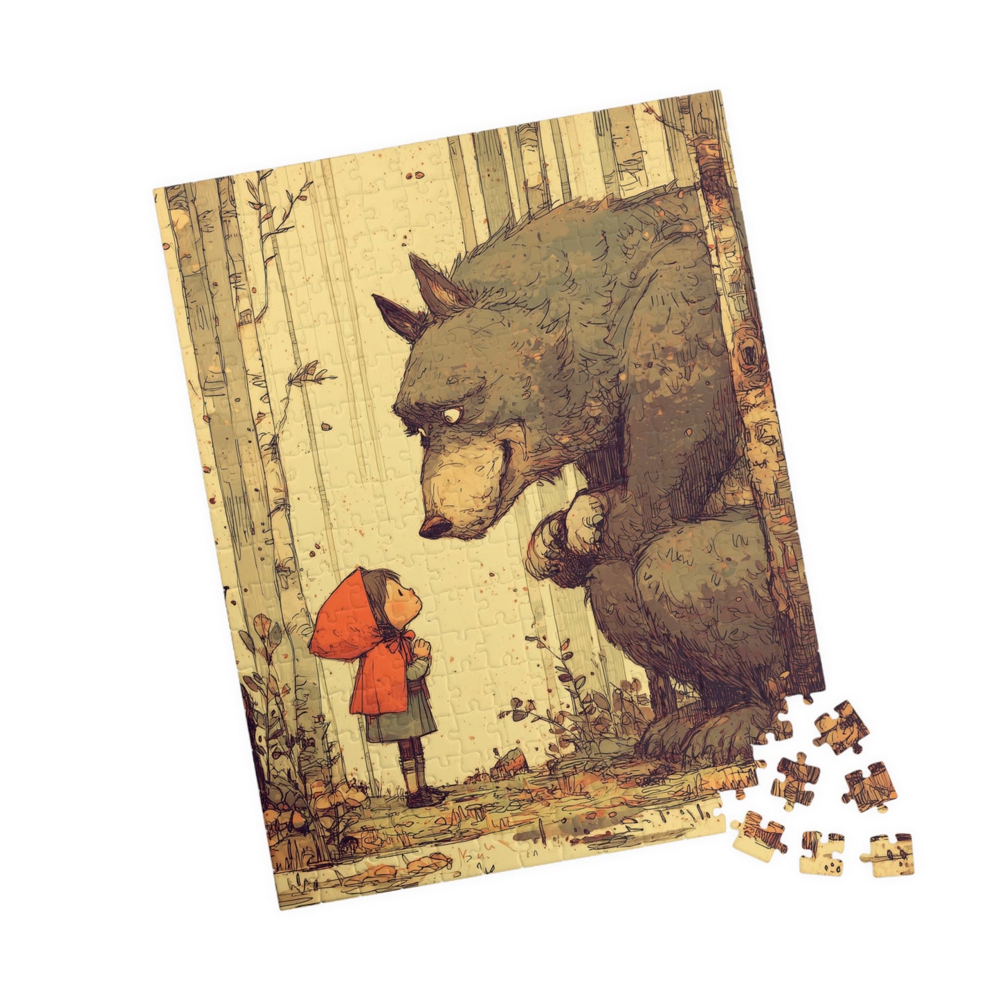 Woodland Adventure Puzzle - 110, 252, 520, 1014-piece, Family Game, Children's Gift, Nature Decor, Indoor Activity