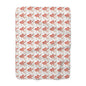 Cozy Orange Fish Sherpa Fleece Blanket with Goldfish Pattern | Gift for Aquatic Lovers