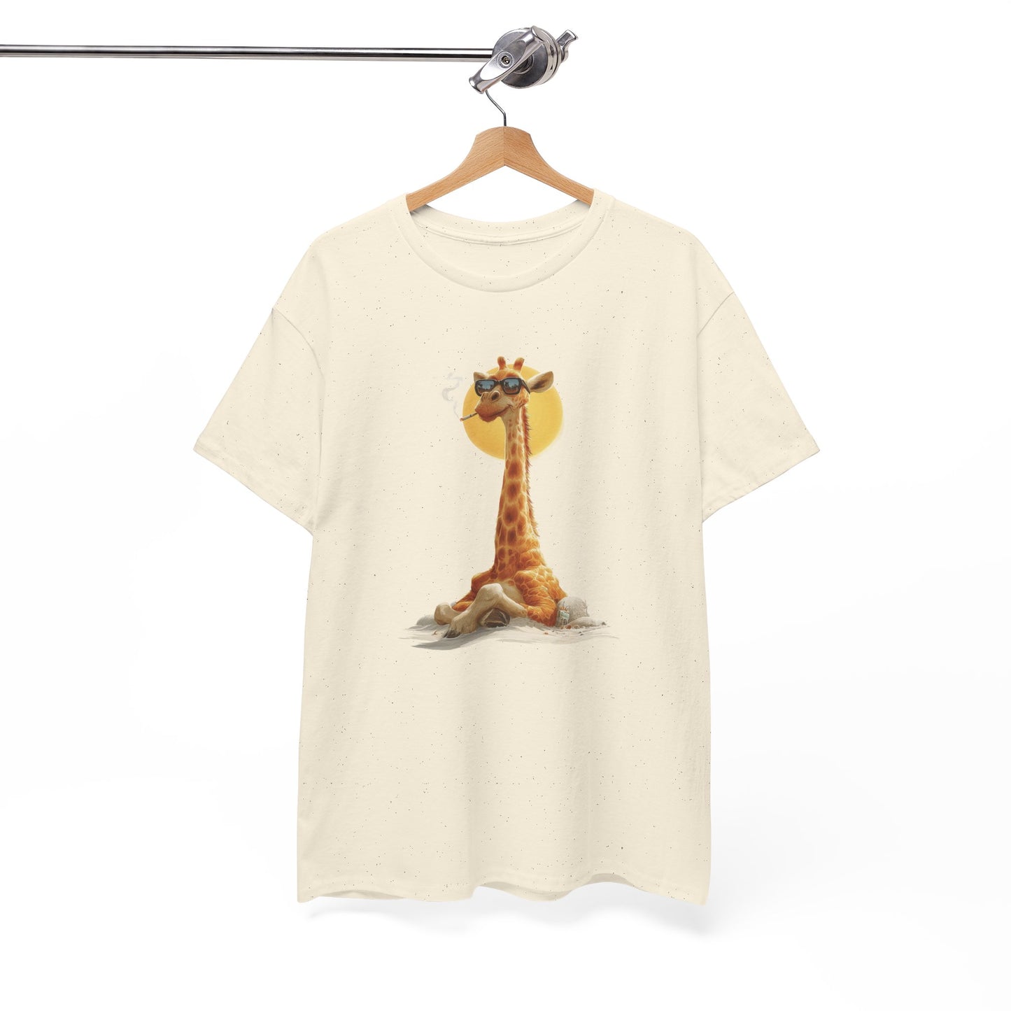Cool Giraffe Graphic Tee, Unisex Funny Shirt, Casual Summer Top