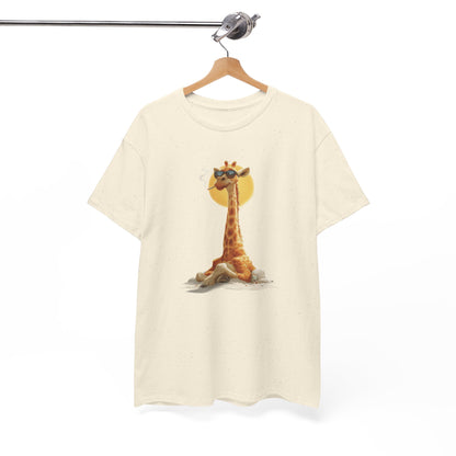 Cool Giraffe Graphic Tee, Unisex Funny Shirt, Casual Summer Top