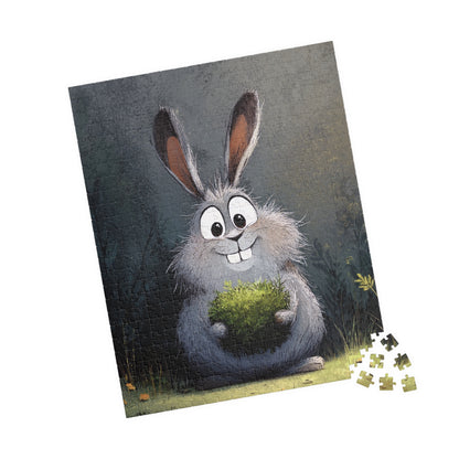 Cute Bunny Puzzle for Family Fun, 110-1014 Piece Jigsaw Game, Cozy Gift for Kids and Adults, Perfect for Holidays, Family Nights