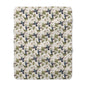 Cozy Floral Sherpa Fleece Blanket | Perfect Gift for Home Decor, Picnics, Snuggling, and Seasonal Celebrations