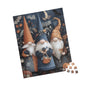 Gnome-Themed Puzzle, Cozy Family Game, Autumn Craft, Halloween Décor, Gift for Puzzle Lovers, 110-1014 Pieces