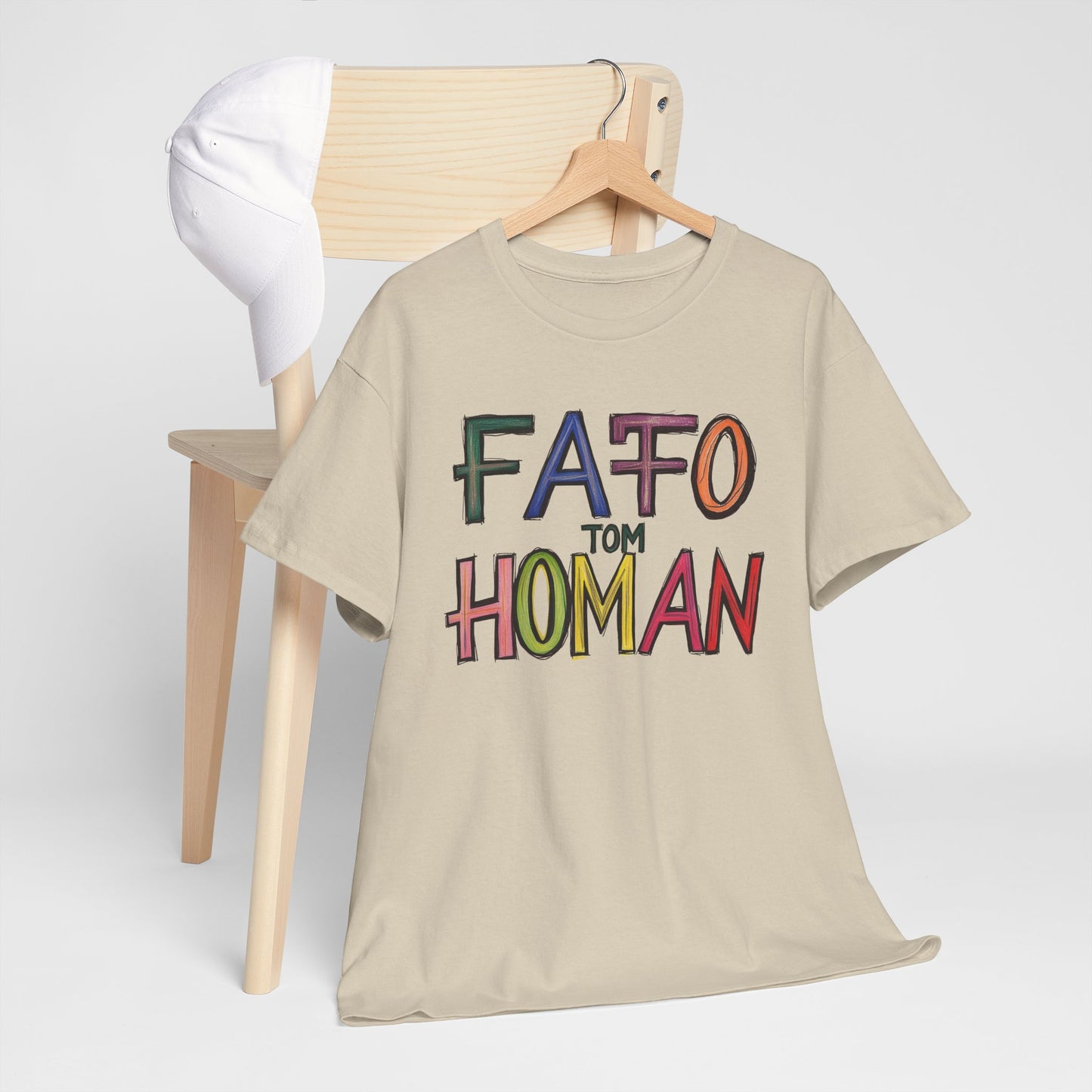 FAFO Tom Homan Border Czar, Political Gift, Casual Wear, Unique Statement Shirt