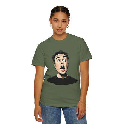 Elon Musk Shocked Expression Unisex T-shirt