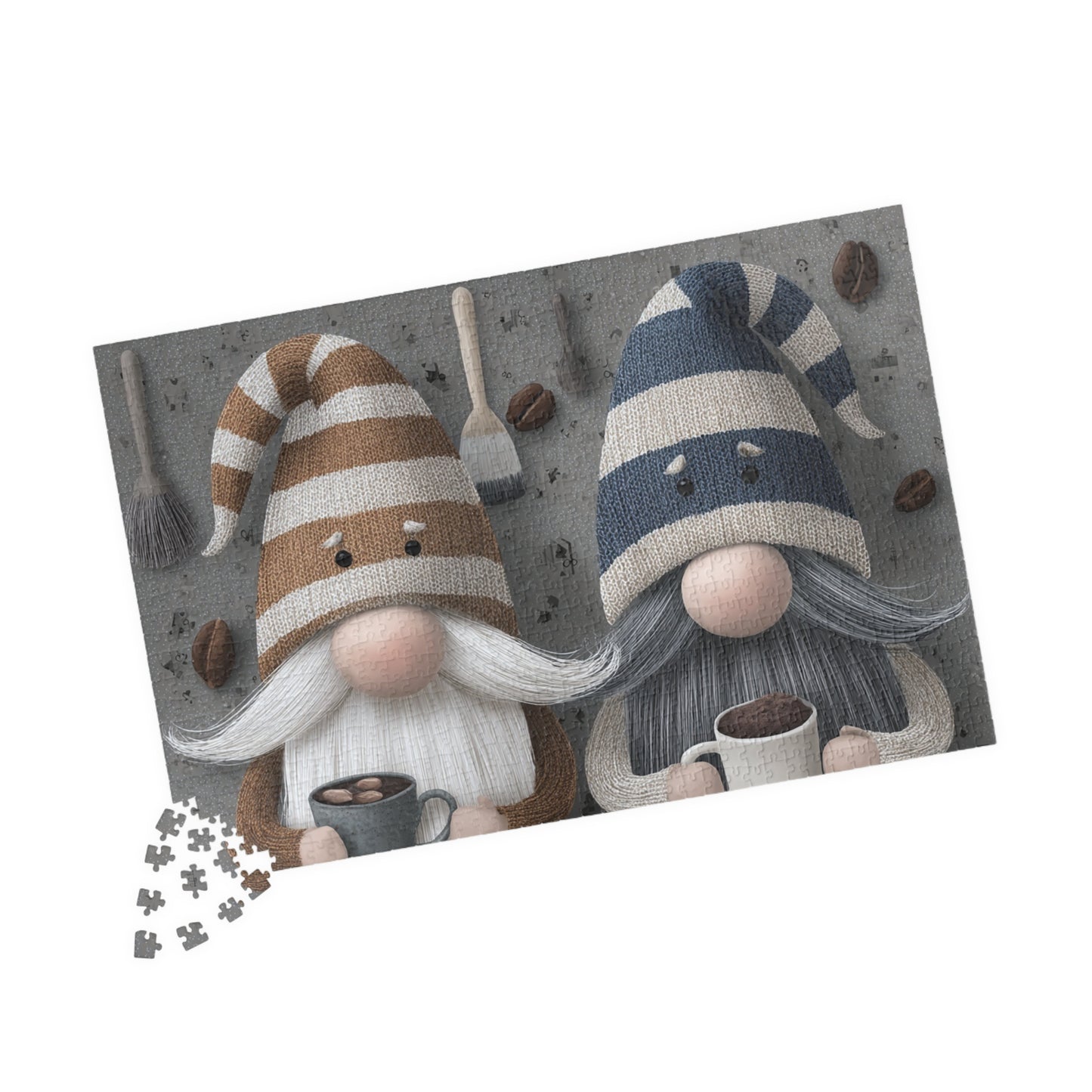 Cozy Gnome Puzzle, Fun Winter Activity, Perfect Gift for Puzzle Lovers, 110-1014 pieces, Holiday Decor, Family Game Night