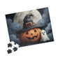 Halloween Pumpkin Puzzle, Spooky Decor, Ghostly Challenge for Kids and Adults, Fall Family Activity, Perfect Gift for Halloween