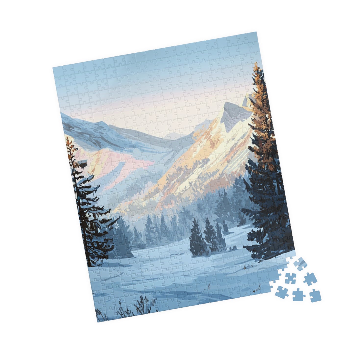 Puzzle - Peaceful Winter Scenery