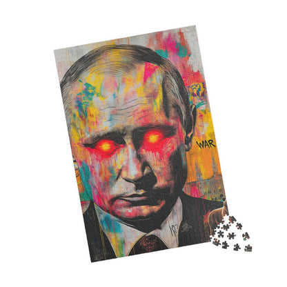 Puzzle - Russian President Devil Eyes