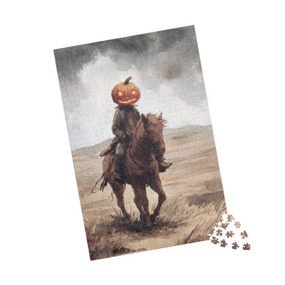 Whimsical Ghost Puzzle - Perfect for Halloween Fun, Family Time, Cozy Nights In, Gifts, and Seasonal Decor