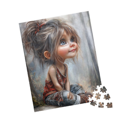 Charming Child Puzzle - 110, 252, 520, 1014-piece Jigsaw, Relaxing Family Activity, Great Gift for Kids, Birthday Fun, Home Decor