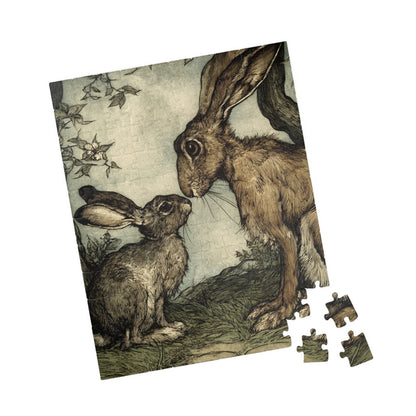 Nature-Themed Animal Puzzle, 110-1014 Piece Family Game, Great for Gifts, Home Decor, Relaxation, Educational