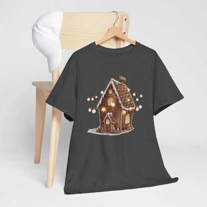Festive Gingerbread House Tee | Unisex Heavy Cotton T-Shirt, Cozy Holiday Apparel, Christmas Gift, Winter Wonderland Clothing, Cute [...]