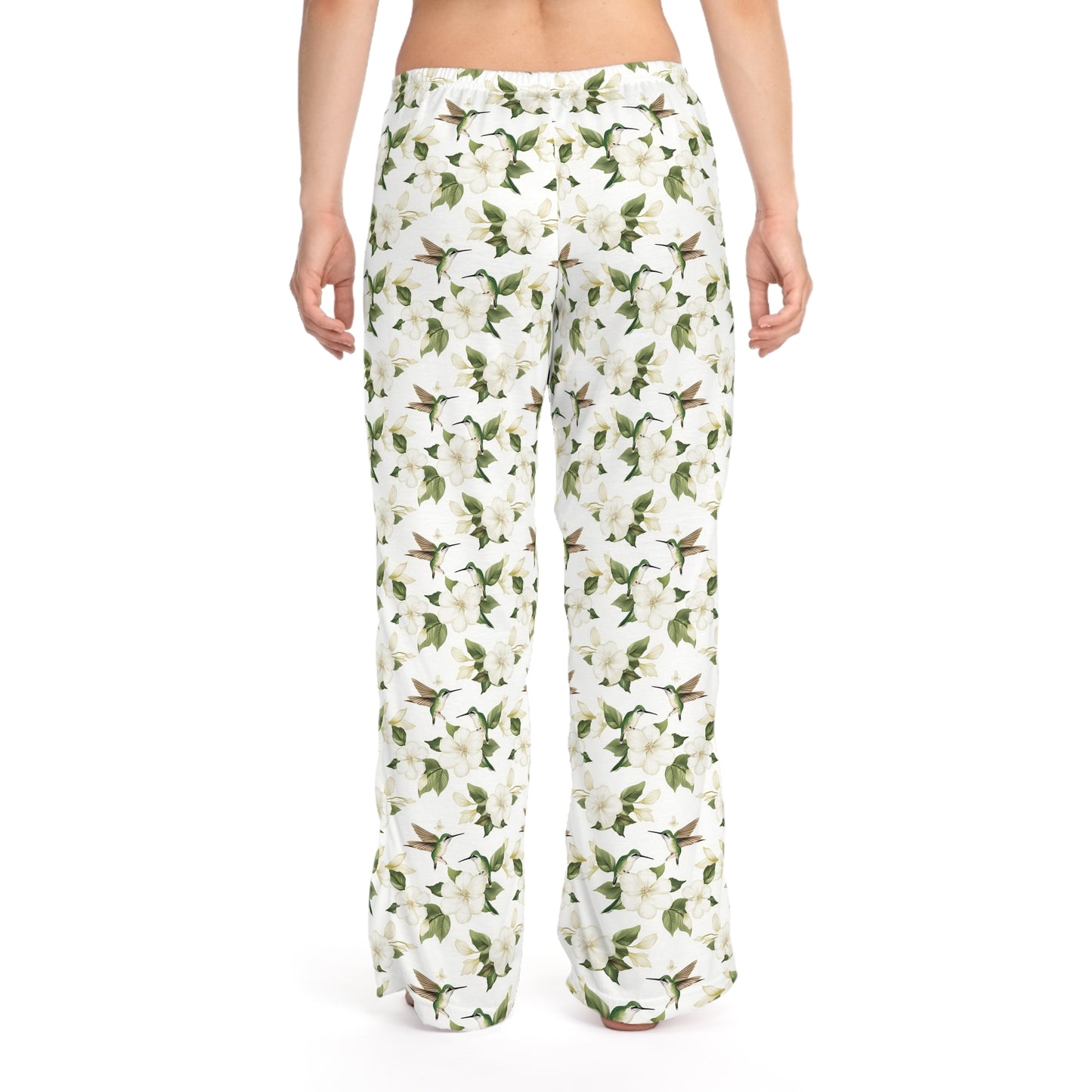 Hummingbird Women's Pajama Pants - Cute Bird Watcher Design