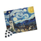 Artistic Puzzle - Starry Night Design, Family Game Night, Mindfulness Activity, Unique Gift for Art Lovers