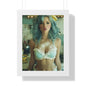 Vertical Poster - Sexy Bikini Babe in the Kitchen Covered in Flour