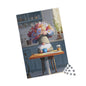 Charming Floral Gnome Puzzle, Fun for Families, Gift for All Occasions, 110-1014-Piece Options