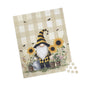 Sunflower Gnome Puzzle - Garden Decor, Relaxation Activity, Family Fun, 110-1014 Pieces, Gift for Nature Lovers
