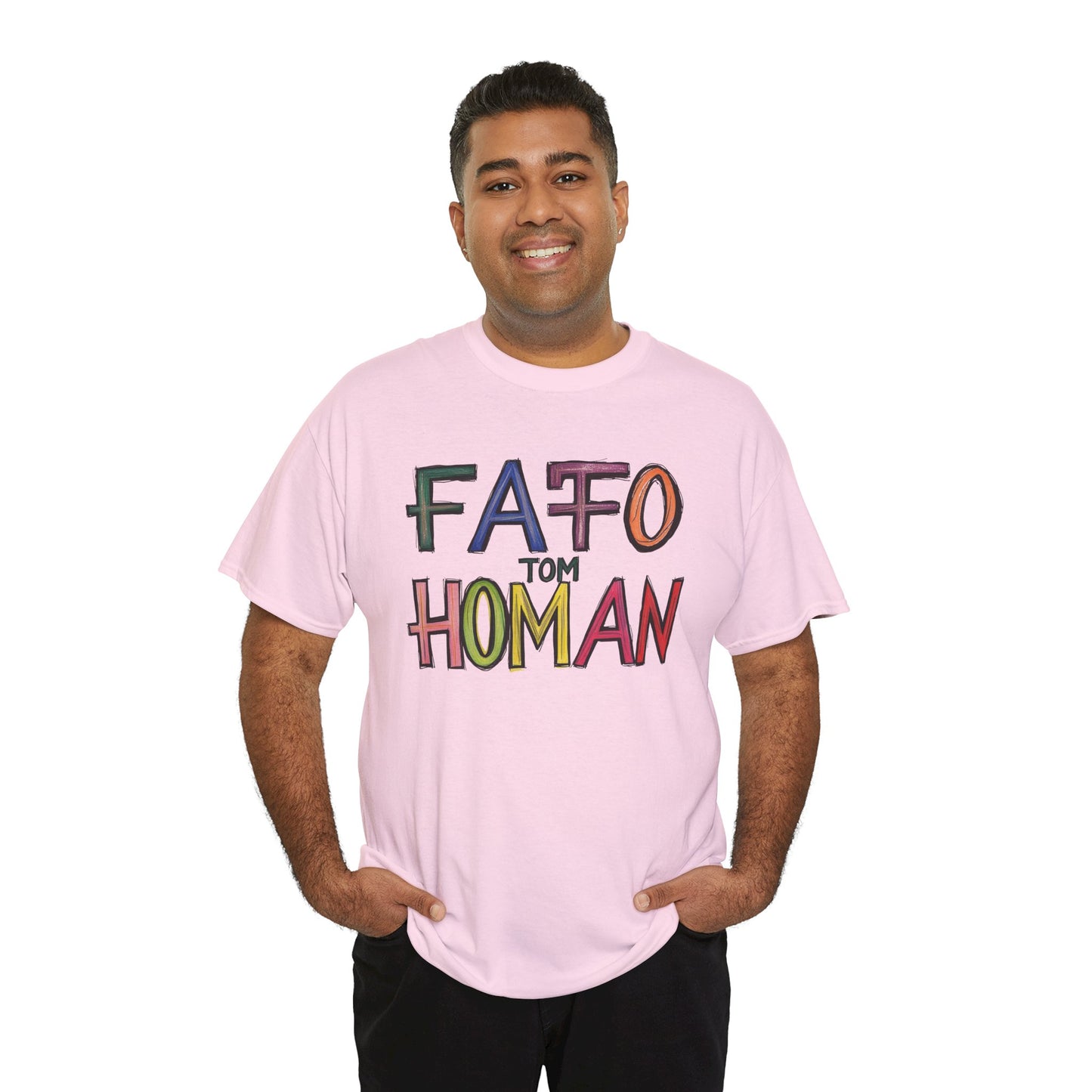 FAFO Tom Homan Border Czar, Political Gift, Casual Wear, Unique Statement Shirt