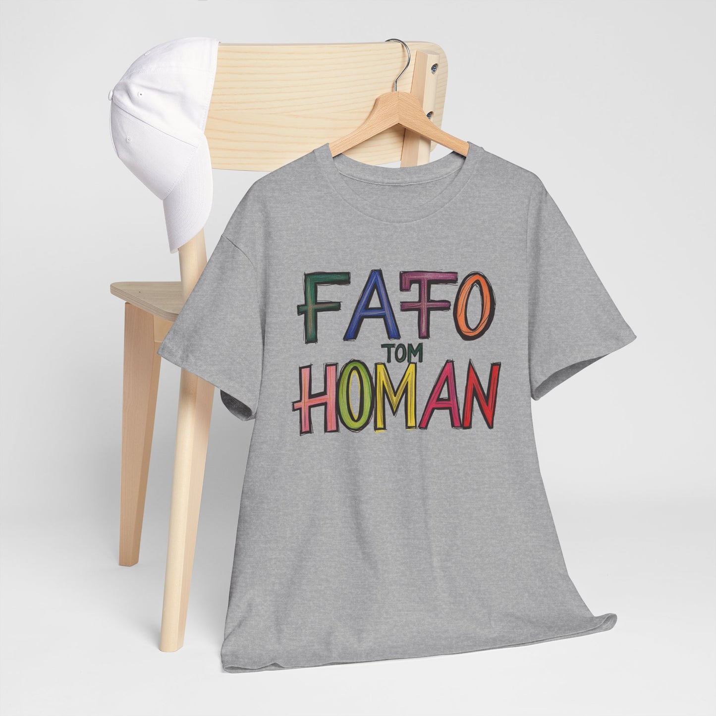FAFO Tom Homan Border Czar, Political Gift, Casual Wear, Unique Statement Shirt