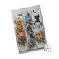 Charming 3Plex Halloween Puzzle | 110, 252, 520, 1014-piece Jigsaw, Fall Decor, Family Time, Fun Halloween Gift, Home Activity