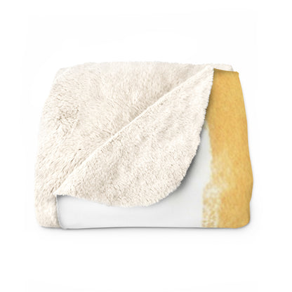 Cozy Giraffe Sherpa Fleece Blanket | Animal Lover Gift,Nursery Blanket, Kid's Room