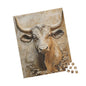 Bull Puzzle, Farmhouse Decor, Jigsaw Puzzle Gift, Cow Art, Family Game Night, Relaxing Hobby, Unique Home Gift