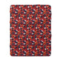 Gorgeous Reds Tropical Sherpa Fleece Blanket, Cozy Throw for Home Decor, Perfect for Tiki Parties